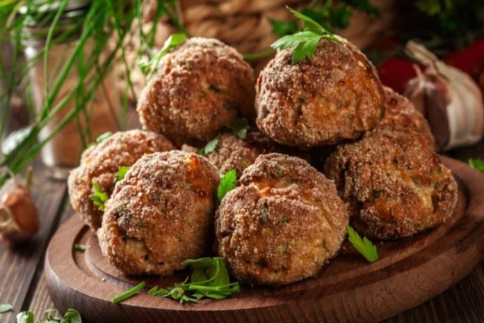 bolinho de carne suína