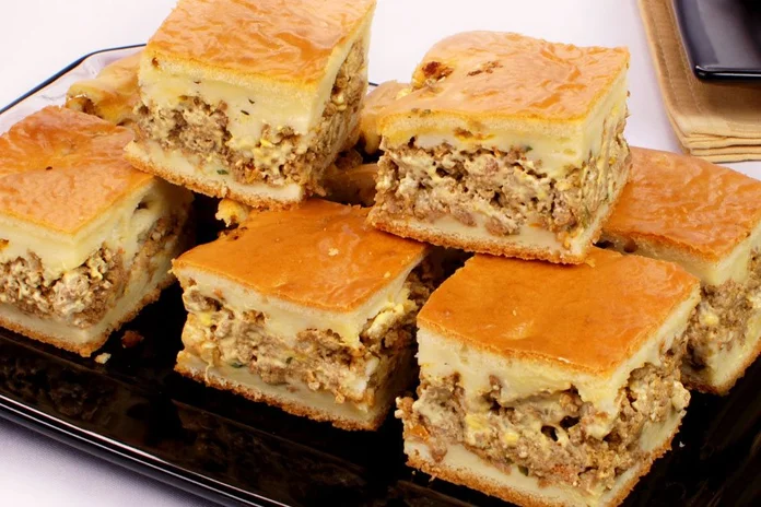 torta de carne moída deliciosa