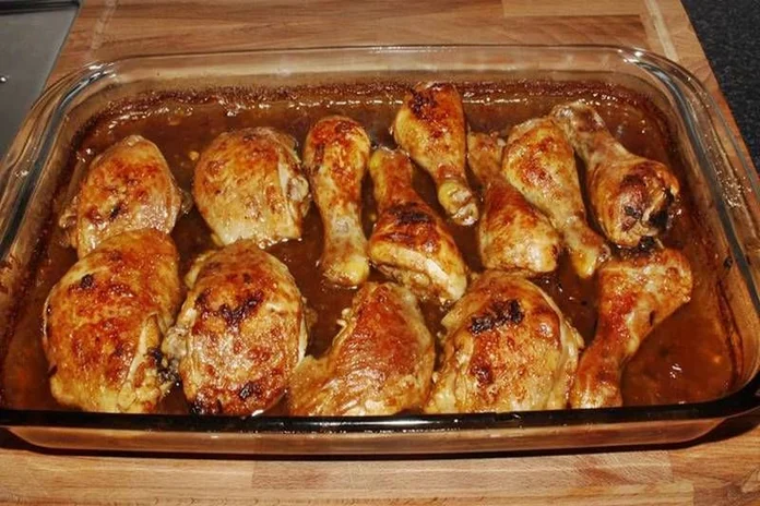 frango na cerveja preta