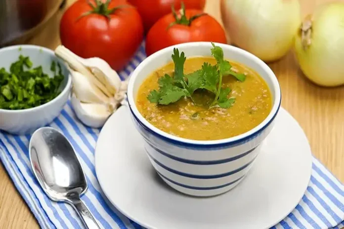 caldo de fuba com carne