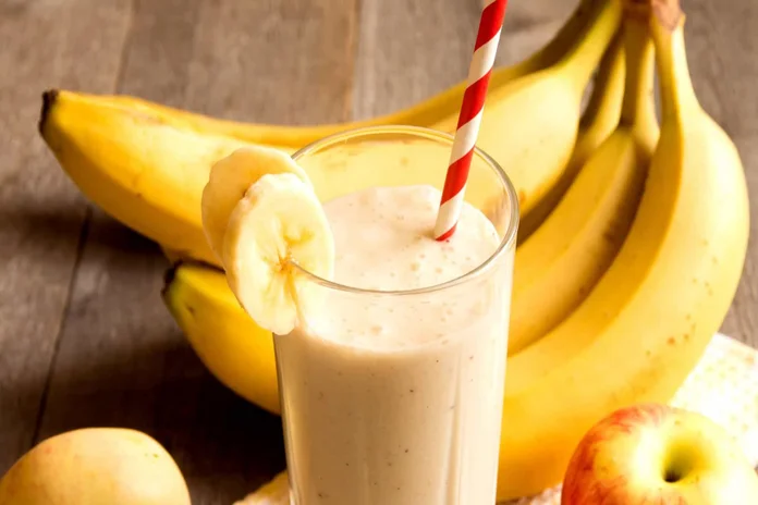 shake detox de banana