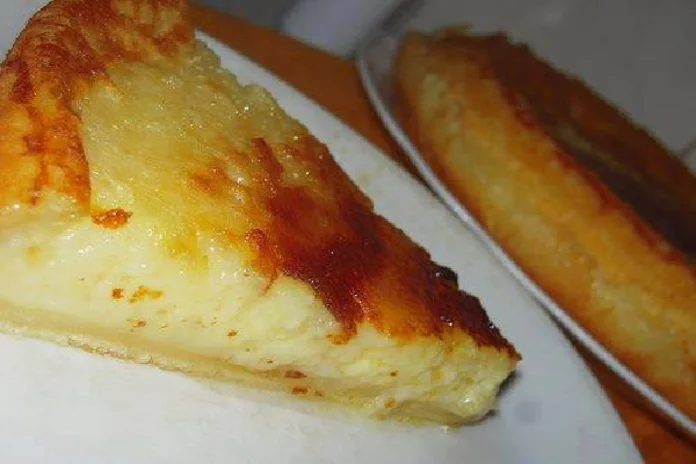 bolo queijadinha de liquidificador simples