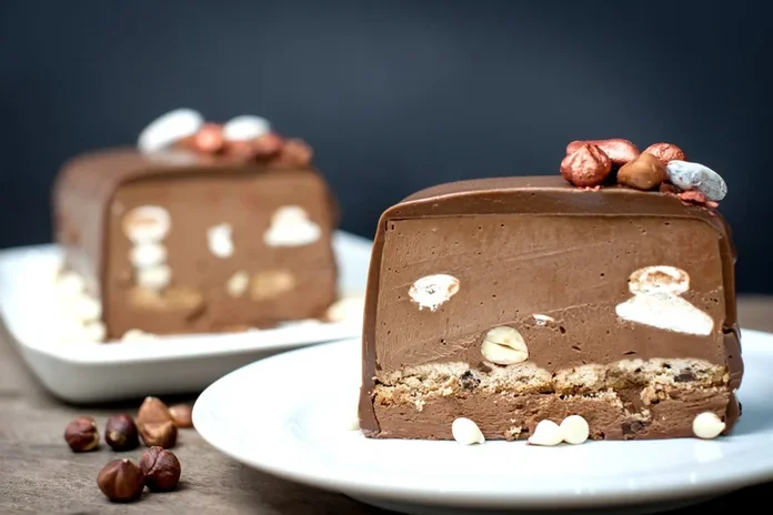 receita de torta de sorvete com creme de avela