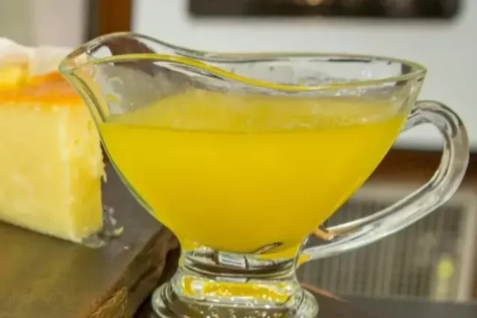 calda de açúcar para bolo