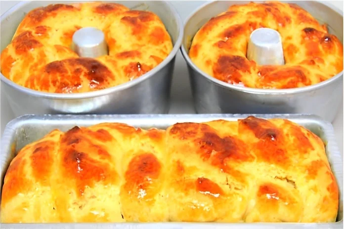 pão doce de liquidificador de massa mole não precisa sovar