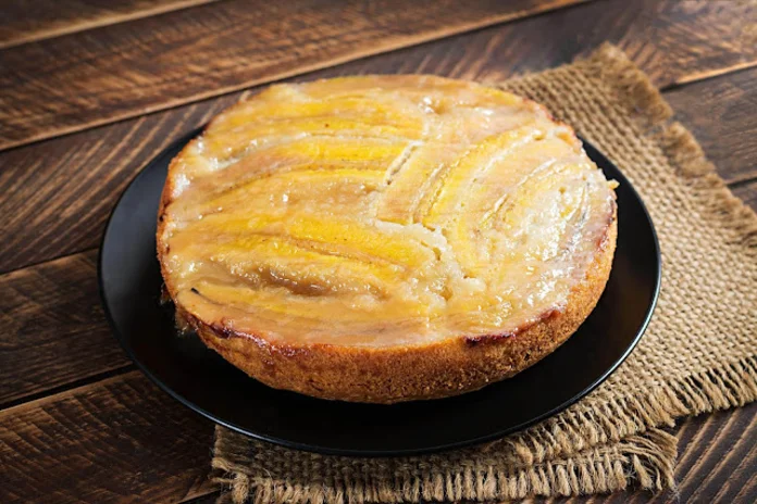 torta de banana super prática