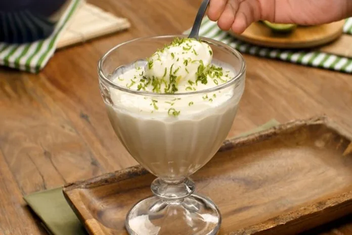 mousse de limão rápido
