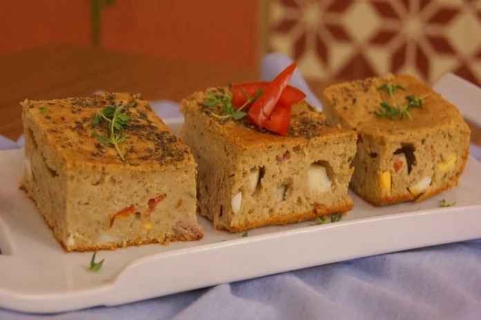 torta integral de atum