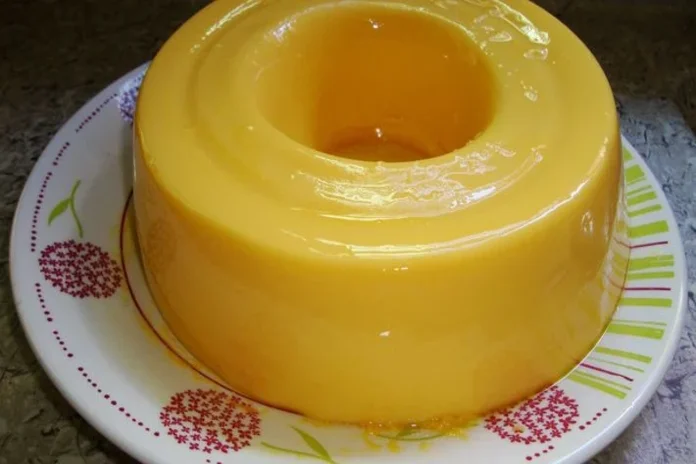 pudim de verão