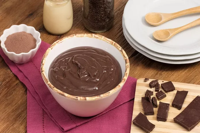recheio creme de chocolate