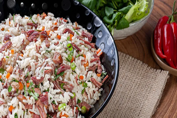 arroz carreteiro saboroso