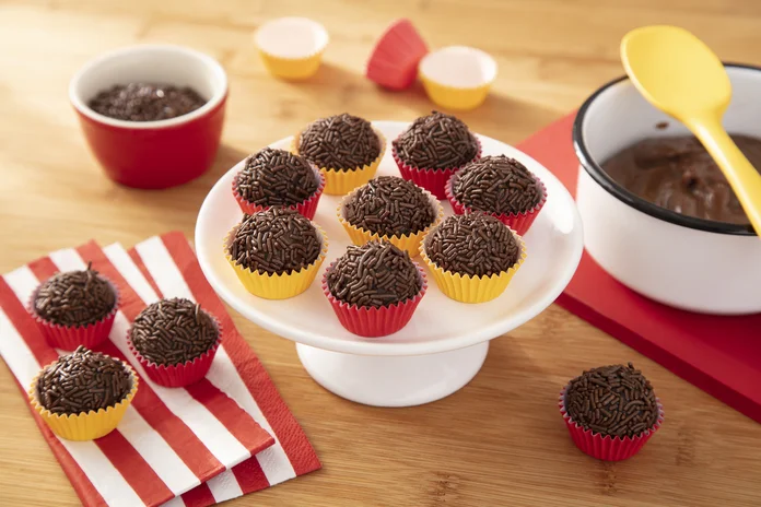 brigadeiro sem leite condensado delicioso