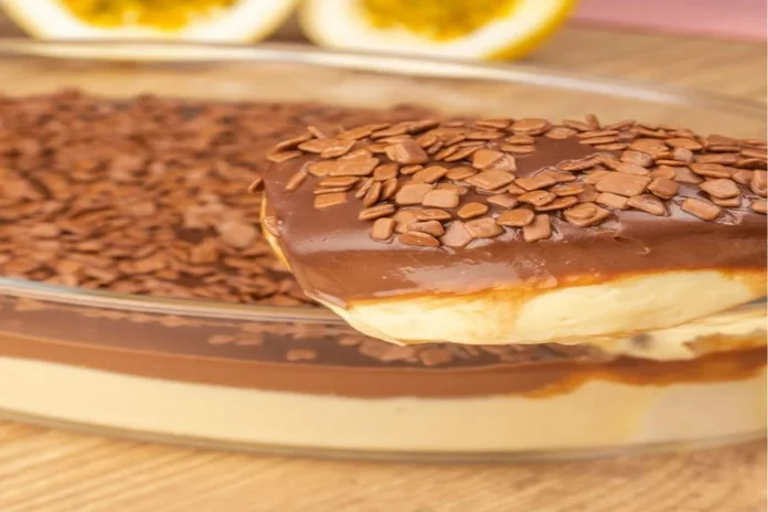 mousse de maracujá trufado