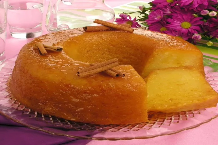 receita de bolo de aipim molhadinho