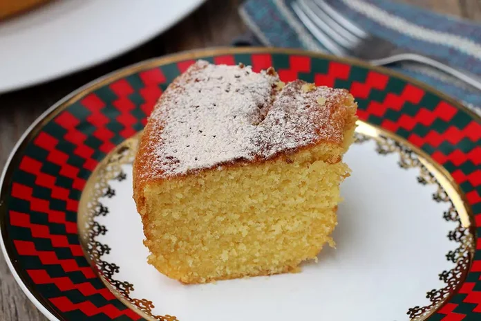receita de bolo de fubá amanteigado fofinho e molhadinho