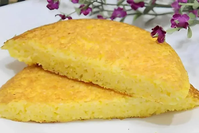 receita de pão de cuscuz na frigideira