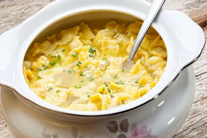 receita de sopa de agnoline fácil e deliciosa