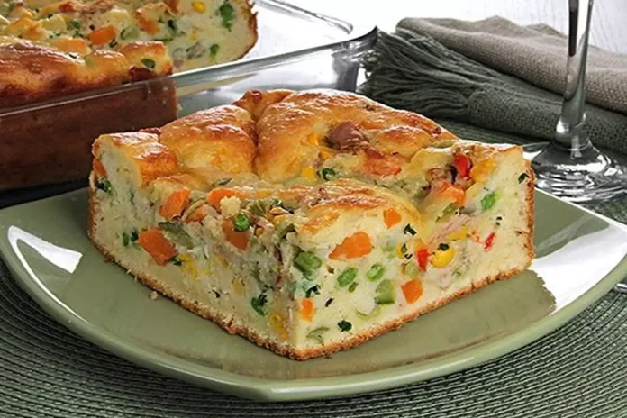 receita de torta de legumes fácil e rápida