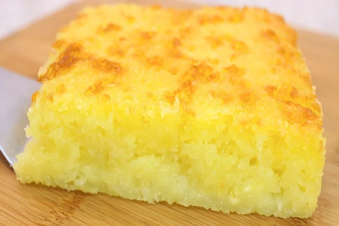 receita de bolo de aipim com coco cremoso