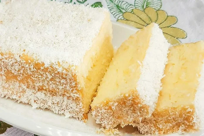 receita de bolo de maisena com coco super levinho