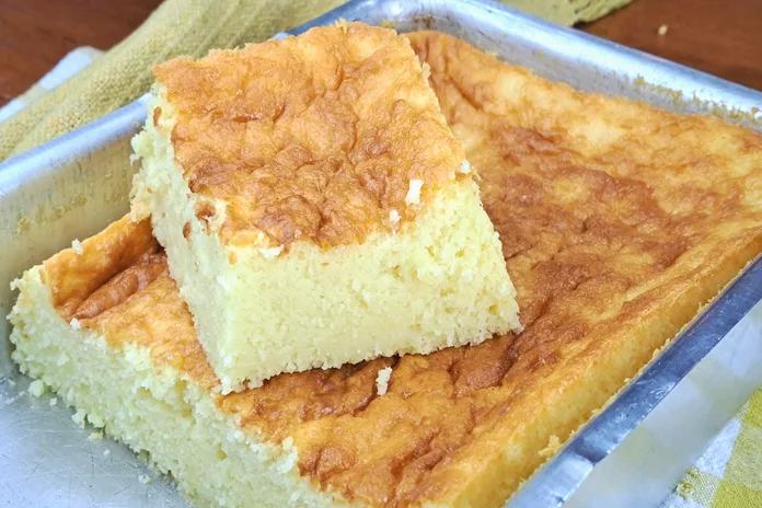 receita de bolo queijadinha cremoso