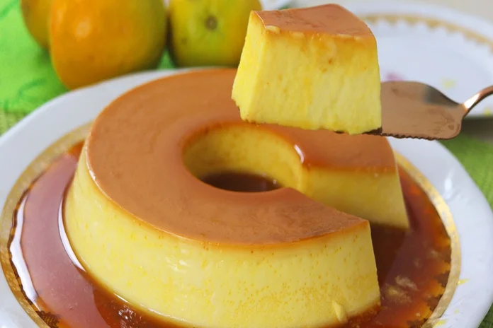 receita de pudim de laranja que derrete na boca