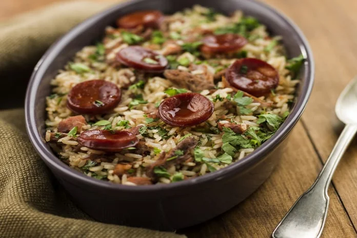 receita de arroz de pato