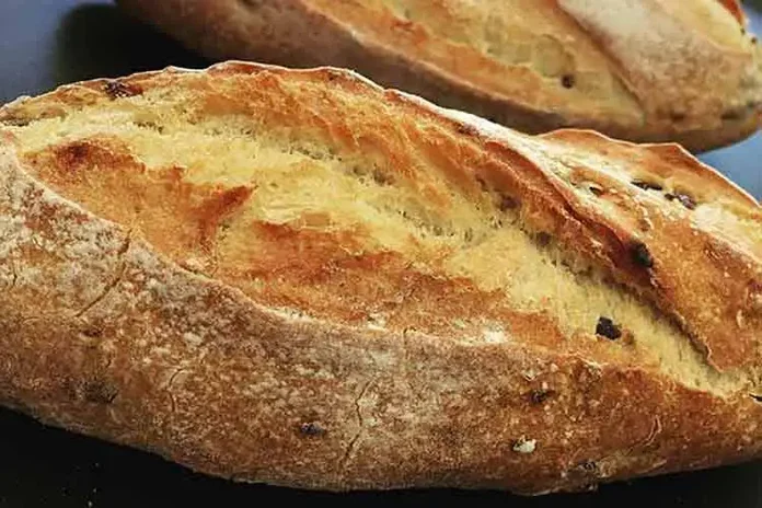 receita de pão caseiro rústico