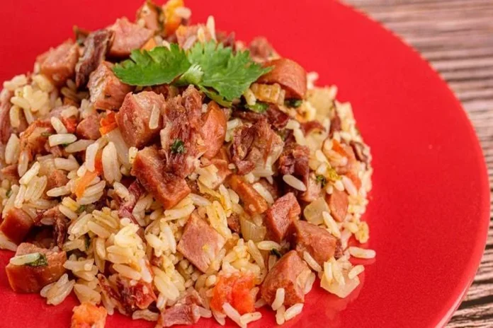 receita de arroz carreteiro fácil