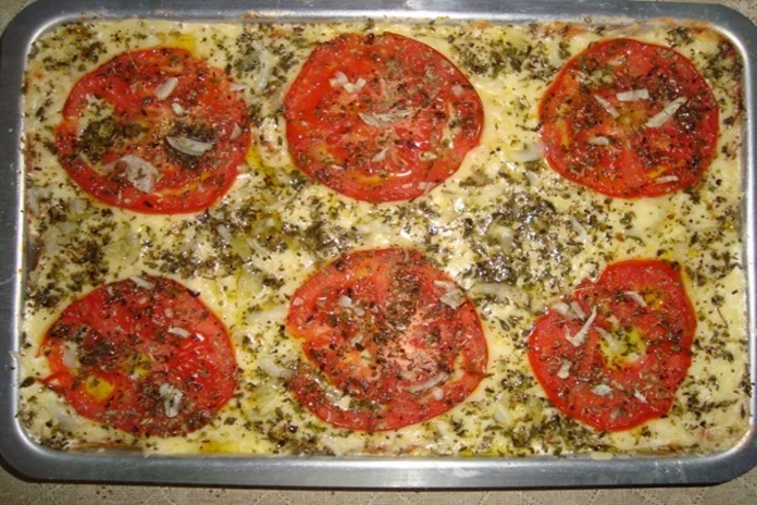 receita de pizza de pão de forma