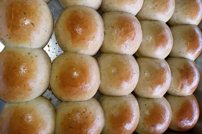 receita de pão de cebola