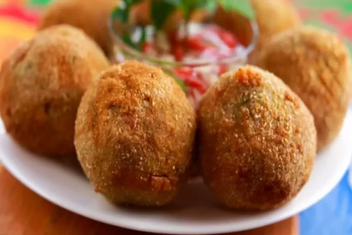receita de bolinho de berinjela frito