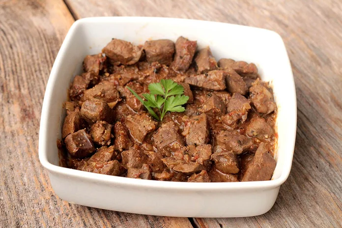 receita de fígado de boi ao molho de vinho branco