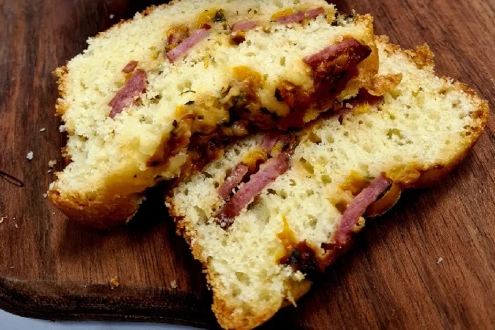 receita de pão de forma recheado