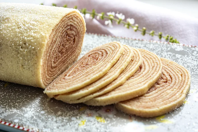 receita fácil de bolo de rolo