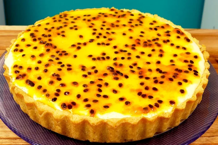 receita de torta de maracujá que não vai ao forno