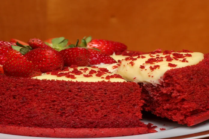 receita de bolo piscina red velvet