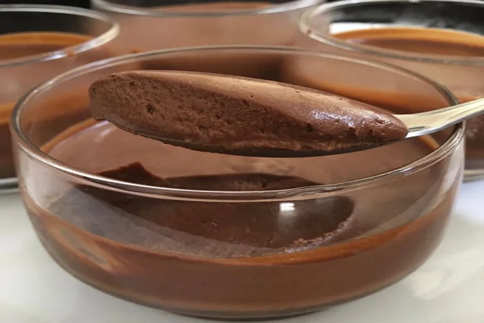 receita de mousse de chocolate
