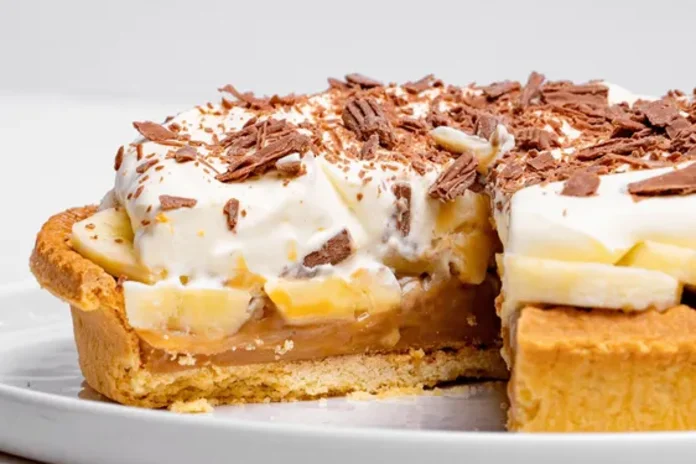 receita de aprenda fazer torta banoffee fácil