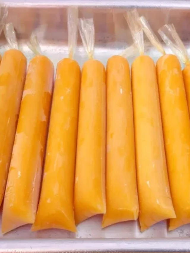receita de sacolé de manga perfeito para os dias de altas temperaturas