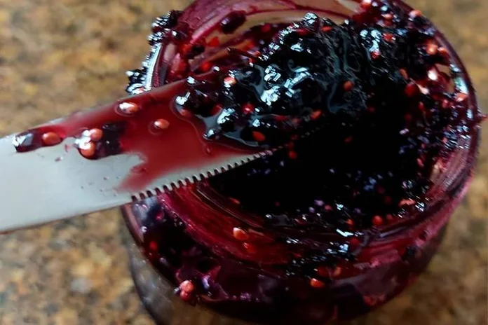 receita de geleia de amora simples