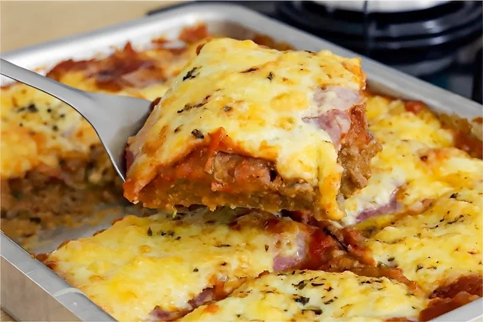 receita de parmegiana de carne moída simples