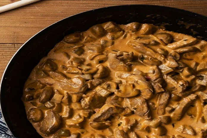 receita de strogonoff de carne