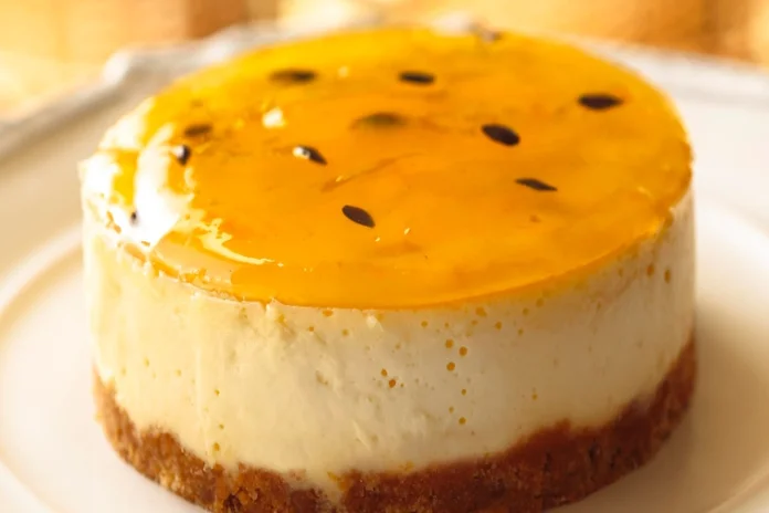 receita de cheesecake de maracujá