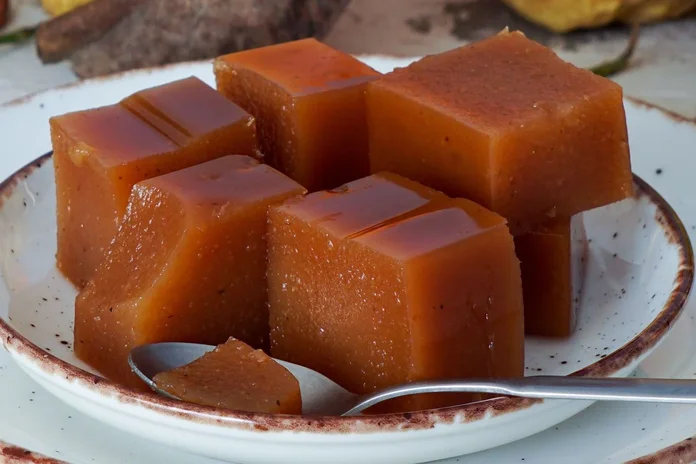 receita de doce de manga de corte