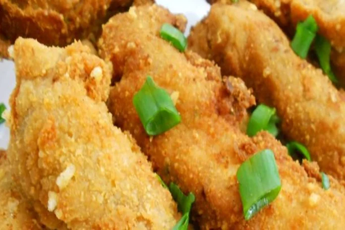 receita de cação empanado frito