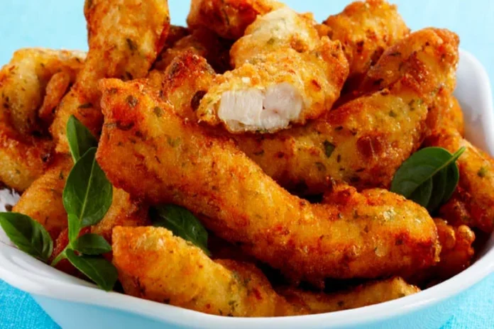 receita de iscas de frango empanado na cerveja