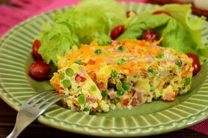 receita de omelete de micro-ondas