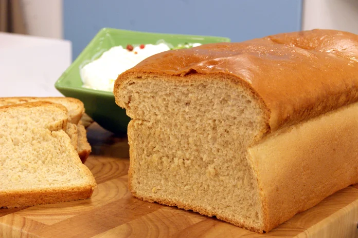 receita de pão de forma caseiro