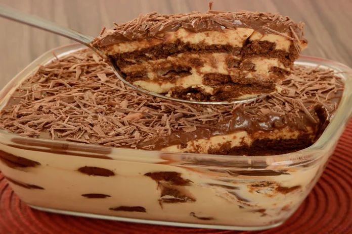 receita de pavê de doce de leite com chocolate